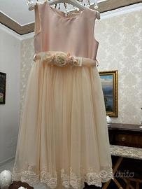 abito elegante da comunione per bambina, caratteri