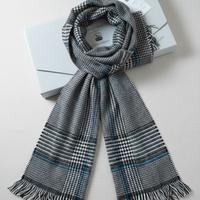 sciarpa cashmere e seta uomo colombo 