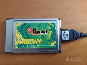 Scheda PCMCIA Ethernet Hamlet