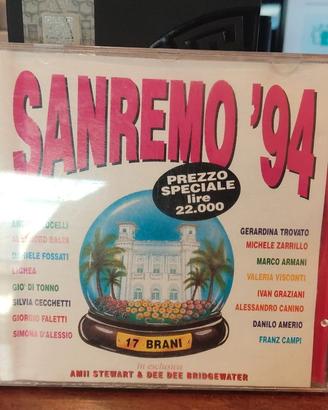 CD Compilation Sanremo '94 (1994, RTI Music)