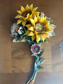 Bouquet in Ceramica di Capodimonte