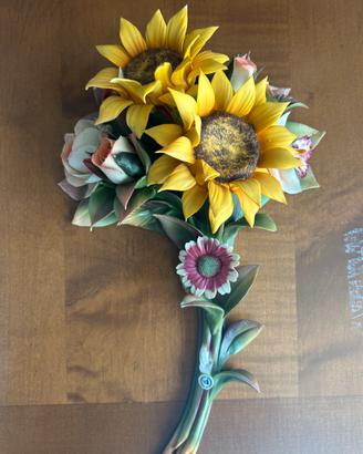 Bouquet in Ceramica di Capodimonte