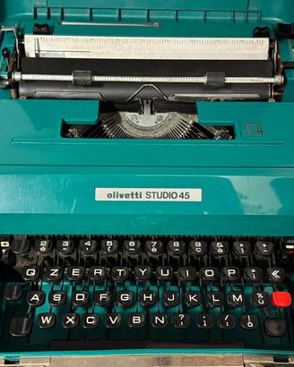 Olivetti Studio 45 Macchina da scrivere Vintage