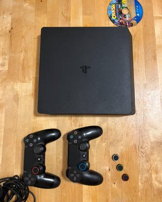 PS4 Slim 1T + 2 Controller DualShock 4