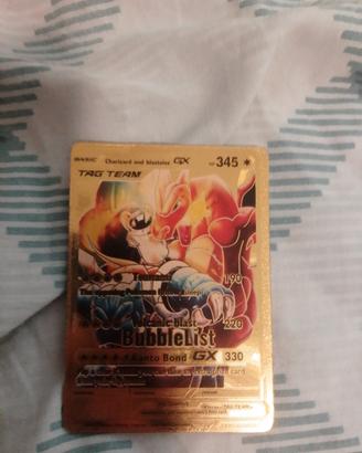 Charizard and blastoise gols