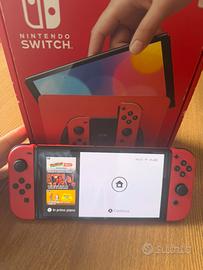 Nintendo switch oled Mario red edition Come nuova