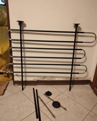 griglia divisoria per trasporto animali in auto