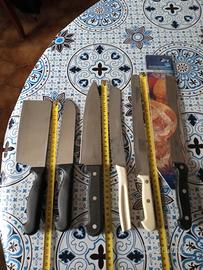 6 Coltelli da cucina - 4 Stainless Steel