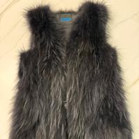 Gilet in Volpe nero Small