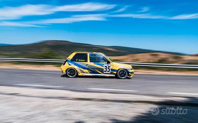 renault 5 gt turbo slalom