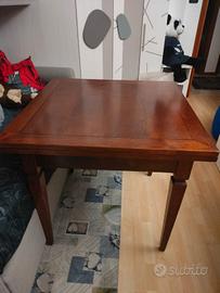 Tavolo in arte povera allungabile