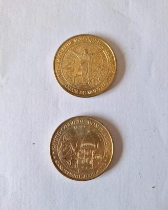 Monete souvenir Sacré Coeur Montmartre 2008