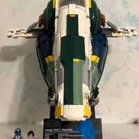LEGO Star Wars 75409 Astronave Jango Fett completo