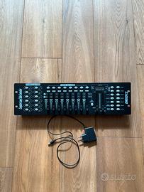 Centralina luci DMX512 192 canali con alimentatore