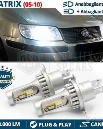 Lampade LED H4 Per HYUNDAI MATRIX Restyling 6500K