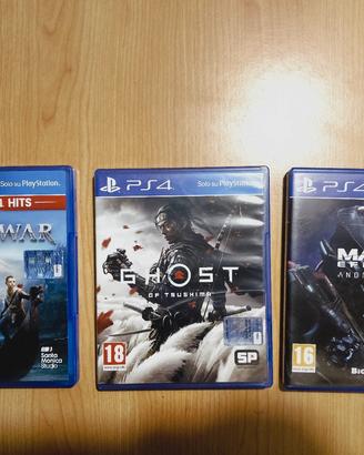 Giochi PS4 