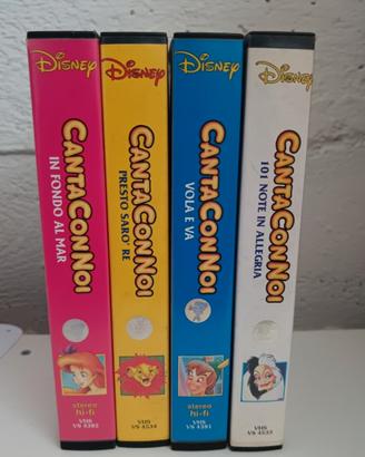 VHS Canta con noi di Walt Disney 