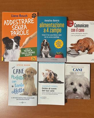 Lotto libri cani