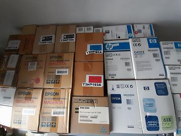 30 Toner nuovi varie marche, Hp Ricoh,Epson, MITA