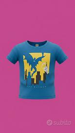 T-shirt bambino Batman blu 6-7 anni 122 cm