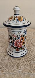 Vaso con coperchio in ceramica  di Bassano 
