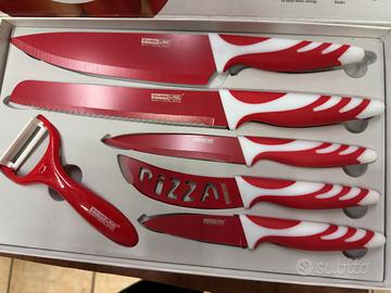 Set 5 coltelli da cucina - qualira svizzera