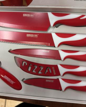 Set 5 coltelli da cucina - qualira svizzera