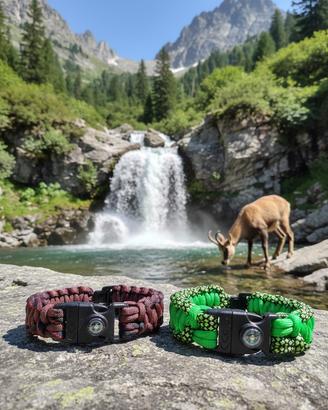 Bracciale Sopravvivenza "Chamois" – Paracord 3mt c