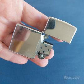 ACCENDINO ZIPPO SILVER I PLATE XIV ORIGINALE