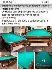 Tavolo snooker