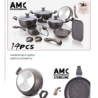 Set pentole da cucina AMC Stoneline