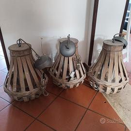 Lampade in legno