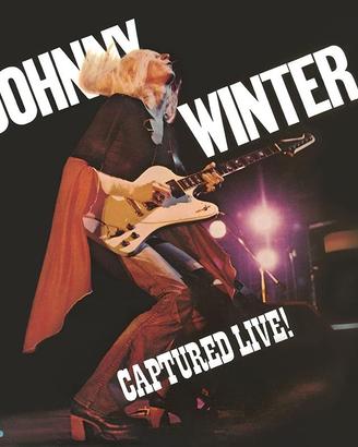 JOHNNY WINTER CAPTURED LIVE VINILE  1976