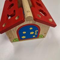 casetta incastri  legno 