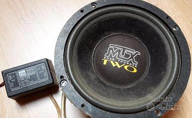 Subwoofer e x-over per auto Mtx Road Thunder two