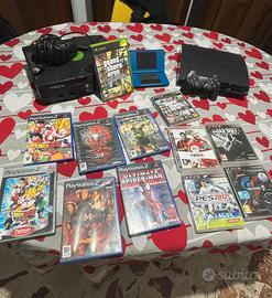 lotto xbox+nintendo dsi xl+ps3(con alimentatore da