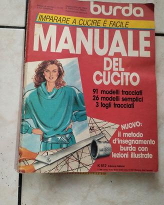 Burda manuale cucito 1985 vintage