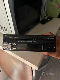 Autoradio 1 DIN con Schermo Estraibile Touc 7 USB