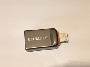 Adattatore Lightning-USB OTG per iPhone