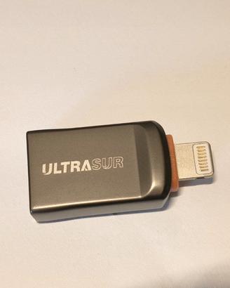 Adattatore Lightning-USB OTG per iPhone