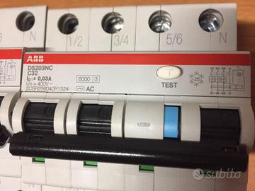 ABB Magnetotermico Differenziale 4P DS203NC