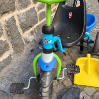 Triciclo Puky Ceety "Blue/Kiwi" incl. accessori