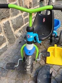 Triciclo Puky Ceety "Blue/Kiwi" incl. accessori