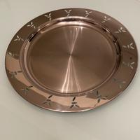 Piatto in acciaio grande