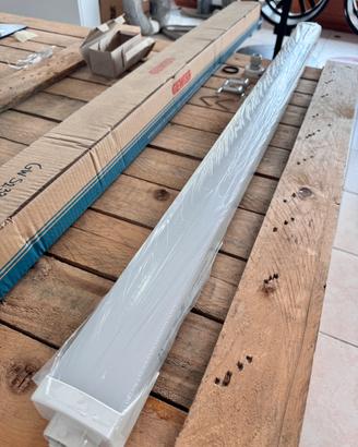 Plafoniere LED Gewiss stagna 120cm 40w NUOVE