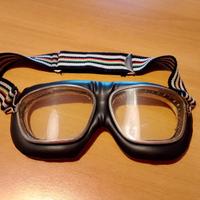 Occhiali vintage "BARUFFALDI" da moto/motociclista