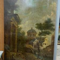 Dipinto olio su tela attr a Pieter Van Laer