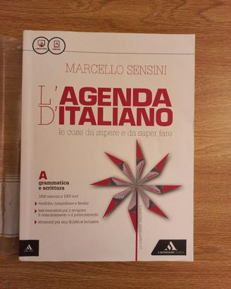 libro l'agenda di italiano 