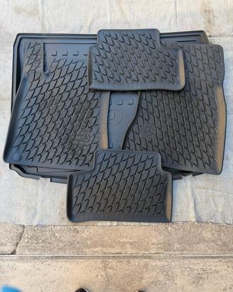Kit Tappettini ORIGINALI + Vasca baule Mercedes