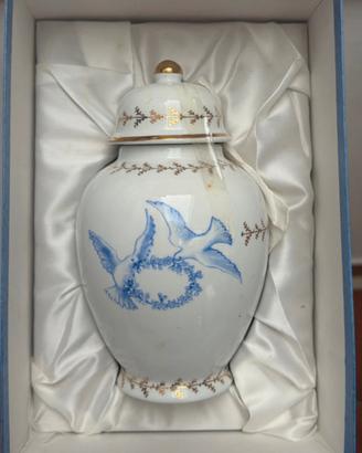 Vaso Bomboniera Nuovo in Ceramica Made in Italy